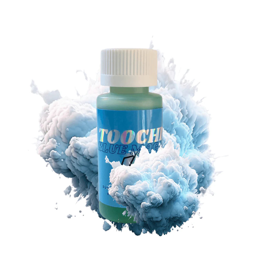 Toochi blue magic during tattoo numbing gel